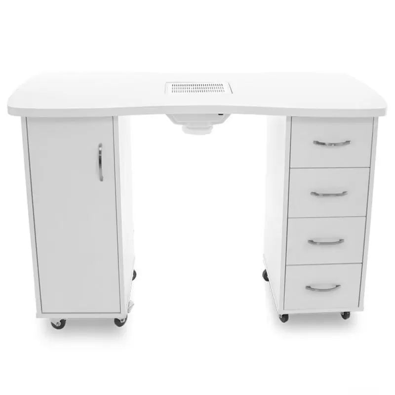 DESK 2027 WHITE TWO CABINETS WITH ABSORBER DESK 2027 WHITE TWO CABINETS WITH ABSORBER