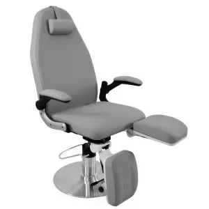 AZZURRO 713A GRAY PODOLOGICAL HYDRAULIC CHAIR