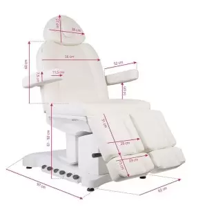 AZZURRO 708BS PEDI PRO EXCLUSIVE 3 VARIKLIAI. Šildymas