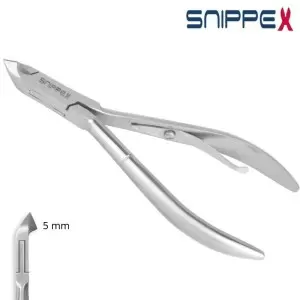 Profesionalūs manikiūro pedikiūro žnyplutės iš nerūdijančio plieno 9CM / 5MM