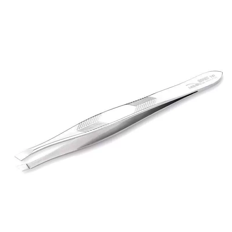 Прецизионный косметический пинцет - косой NGHIA EXPORT T-07