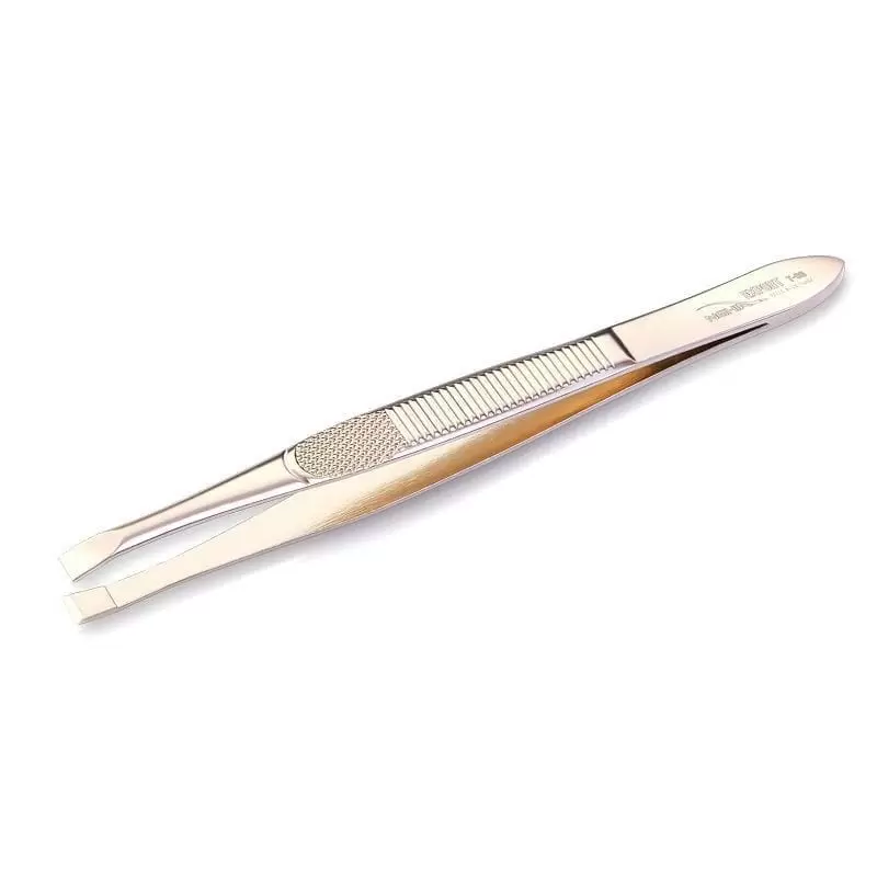 Прецизионный косметический пинцет - прямой NGHIA EXPORT T-08