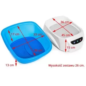 AZZURRO SHOWER TRAY WITH A MASSAGER