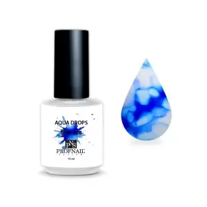"Blue Sea" Аква капли PNS (капли для быстрого дизайна ногтей)