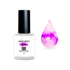 "Violet" Аква капли PNS (капли для быстрого дизайна ногтей)