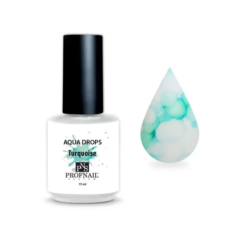 "Turquoise" Аква капли PNS (капли для быстрого дизайна ногтей) "Turquoise" Аква капли PNS (капли для быстрого дизайна ногтей)