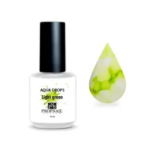 "Light green" Аква капли PNS (капли для быстрого дизайна ногтей)