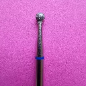 Deimantinis frezas "Ball" Ø2,5 mm, vidutinis