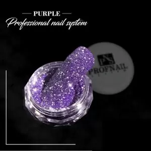 Šviečiantis pigmentas nagams "Purple"