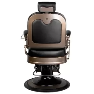 Gabbiano Ernesto black barber chair with r base