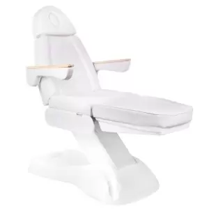 SILLON "Lux 273B" elektros kosmetikos kėdė, 3 variklis, baltas