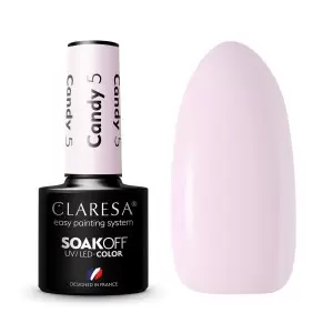 CANDY 5 CLARESA / Гель-лак для ногтей 5мл
