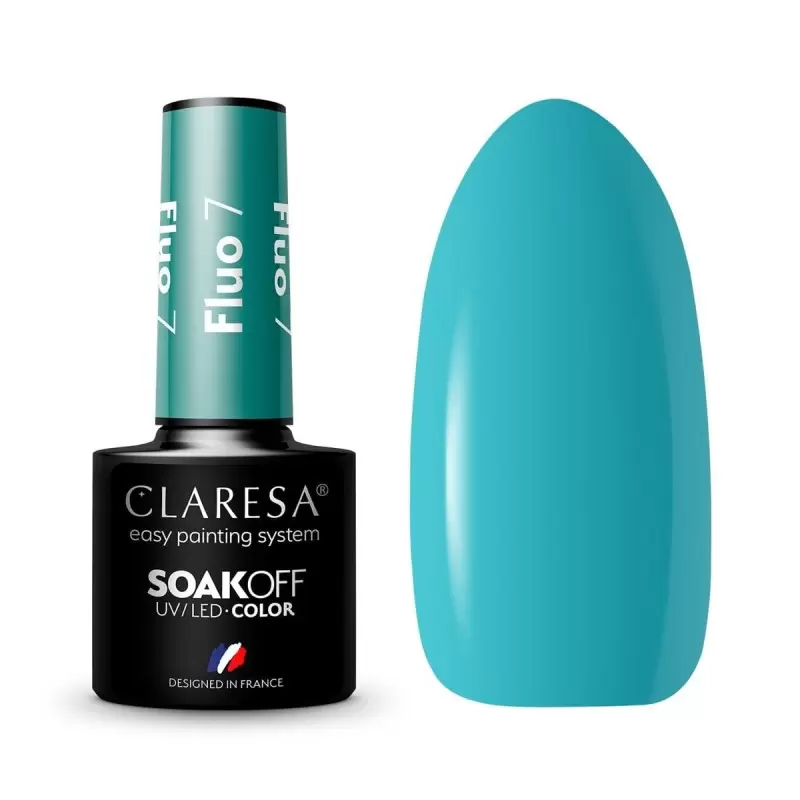 FLUO 7 CLARESA / Гель-лак для ногтей 5мл FLUO 7 CLARESA / Гель-лак для ногтей 5мл
