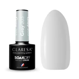 GRAY 203 CLARESA / Гель-лак для ногтей 5мл