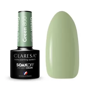 GREEN 800 CLARESA / Гель-лак для ногтей 5мл