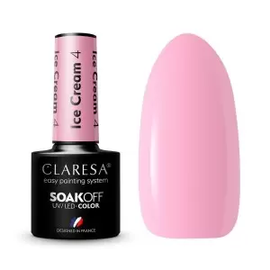 Ice cream 4 CLARESA / Гель-лак для ногтей 5мл