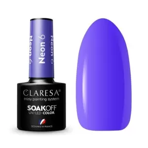 NEON 6 CLARESA / Гель-лак для ногтей 5мл