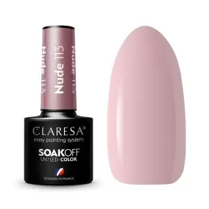 NUDE 113 CLARESA / Гель-лак для ногтей 5мл