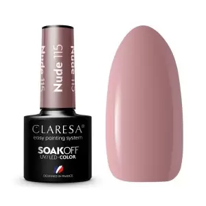 NUDE 115 CLARESA / Гель-лак для ногтей 5мл