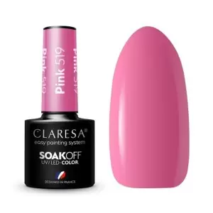 PINK 519 CLARESA / Gelinis nagų lakas 5мл