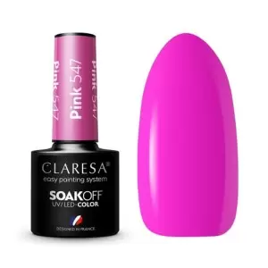 PINK 547 CLARESA / Гель-лак для ногтей 5мл