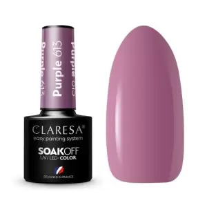 PURPLE 613 CLARESA / Гель-лак для ногтей 5мл