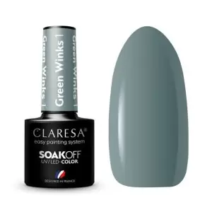 WINKS 1 CLARESA / Gelinis nagų lakas 5мл