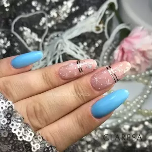 Blue 702 CLARESA / Гель-лак для ногтей 5мл