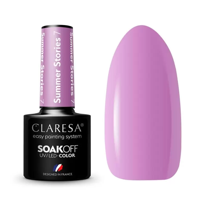 SUMMER STORIES 7 CLARESA / Гель-лак для ногтей 5мл SUMMER STORIES 7 CLARESA / Гель-лак для ногтей 5мл