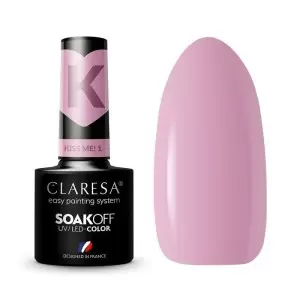 Kiss Me! 1 CLARESA / Гель-лак для ногтей 5мл
