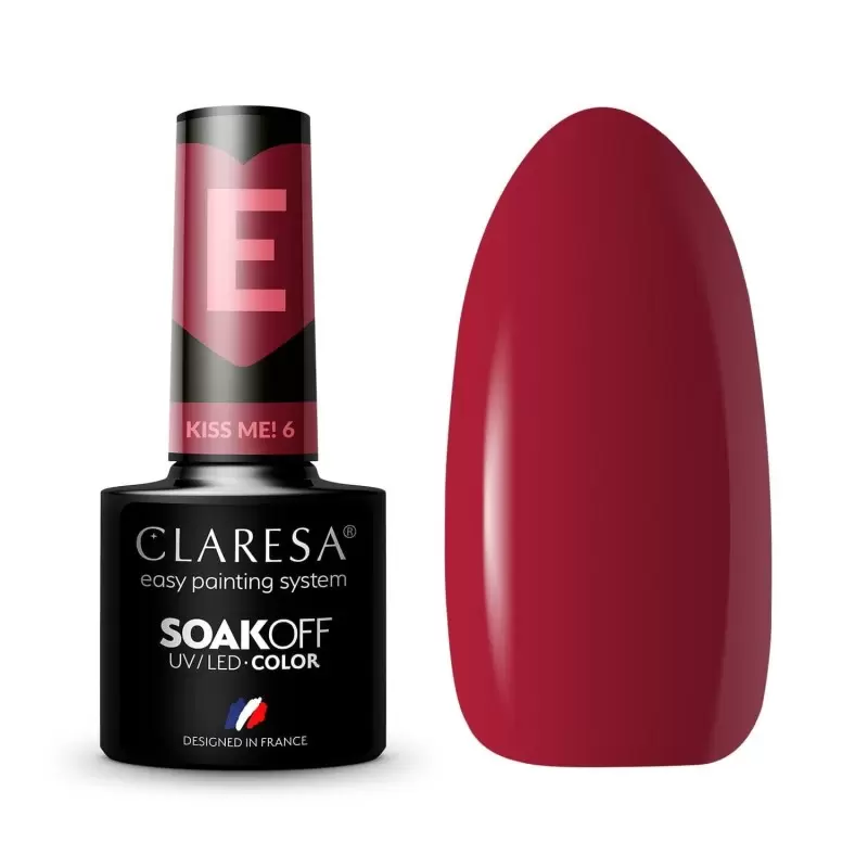 Kiss Me! 6 CLARESA / Гель-лак для ногтей 5мл Kiss Me! 6 CLARESA / Гель-лак для ногтей 5мл