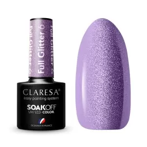 FULL GLITTER 6 CLARESA / Gelinis nagų lakas 5мл