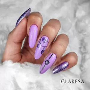 FULL GLITTER 6 CLARESA / Гель-лак для ногтей 5мл