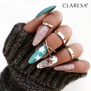 GLITTER 2 CLARESA / Гель-лак для ногтей 5мл