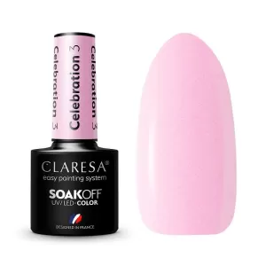 CELEBRATION 3 CLARESA / Гель-лак для ногтей 5мл