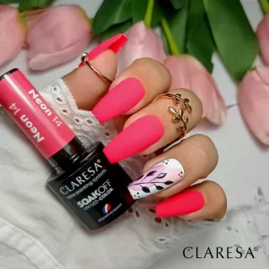 NEON 14 CLARESA / Гель-лак для ногтей 5мл
