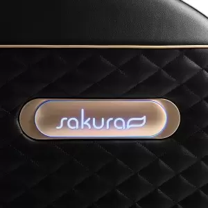 CADEIRA DE MASSAGEM SAKURA PADRÃO 801 PRETA