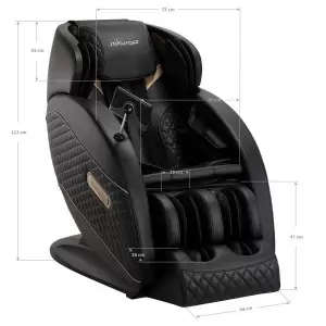 SAKURA STANDARTA 801 MELNS MASĀŽAS KRĒSLS