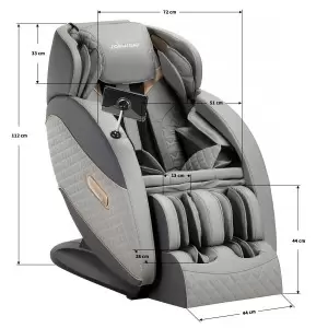 МАССАЖНОЕ КРЕСЛО SAKURA STANDARD 801 СЕРЫЙ