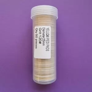 Сменные файлы на мягкой основе для педикюрного диска Ø25mm 120грит (1шт)