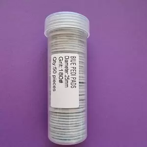 Сменные файлы на мягкой основе с отверстиями для педикюрного диска Ø25mm 180грит (1шт)