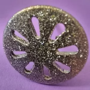 Diskas pedikiūrui ir manikiūrui "Water Drop (8Holes) Diamond 60" Ø 20mm