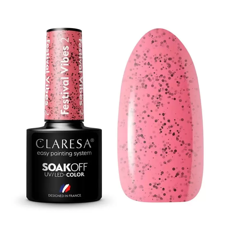 Festival Vibes 2 CLARESA / Гель-лак для ногтей 5мл Festival Vibes 2 CLARESA / Гель-лак для ногтей 5мл
