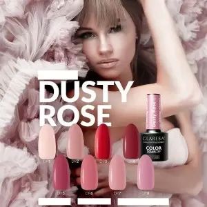 DUSTY ROSE 3 CLARESA / Гель-лак для ногтей 5мл