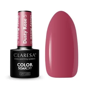 DUSTY ROSE 5 CLARESA / Гель-лак для ногтей 5мл