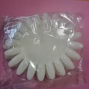 Round palette for gel polish, 20 pcs