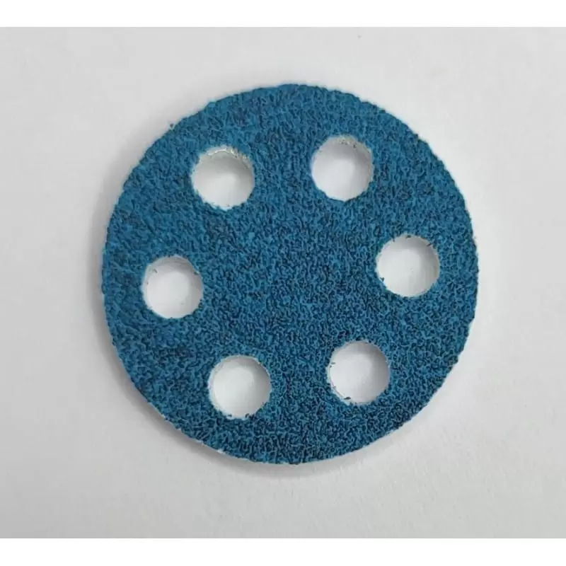 Keičiamos dildės ant minkšto pagrindo "su skylutėmis" pedikiūro diskui Ø25mm 180grit (1vnt) Keičiamos dildės ant minkšto pagrindo "su skylutėmis" pedikiūro diskui Ø25mm 180grit (1vnt)