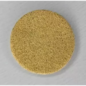 Keičiamos dildės ant minkšto pagrindo pedikiūro diskui Ø25mm 120grit (1vnt)