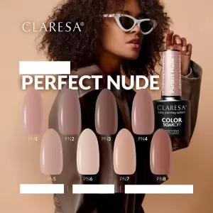 PERFECT NUDE 5 CLARESA / Gelinis nagų lakas 5мл