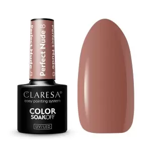 PERFECT NUDE 8 CLARESA / Гель-лак для ногтей 5мл